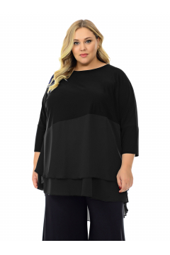 Туника "ЛаТэ" 2129201 (Черный)