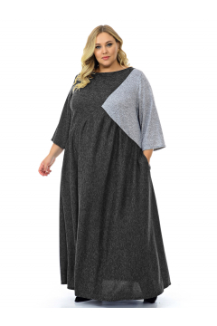 Платье "ЛаТэ" 2130701 (Серый)