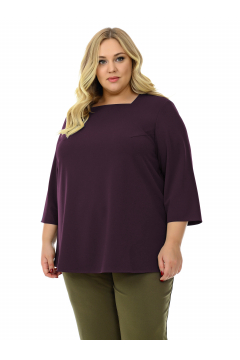 Блуза "ЛаТэ" 2130106 (Бургунди)