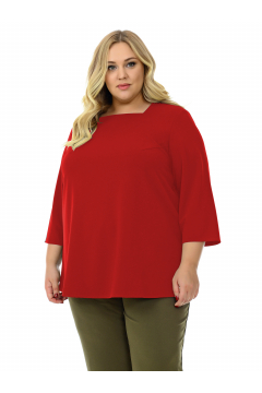 Блуза "ЛаТэ" 2130110 (Красный)