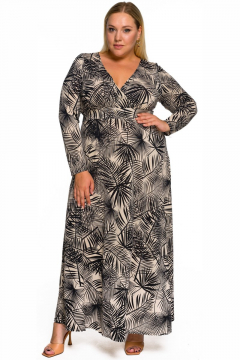 Платье "ЛаТэ" 2220514 (Принт тропический)