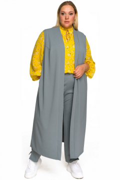 Жилет "ЛаТэ" 2227308 (Безупречный серый)