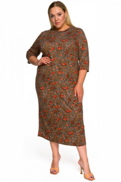 Платье "ЛаТэ" 2225404 (Принт "цветы и пряности")