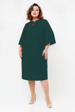 Платье-футляр "ЛаТэ" 2332609 (Зеленый)