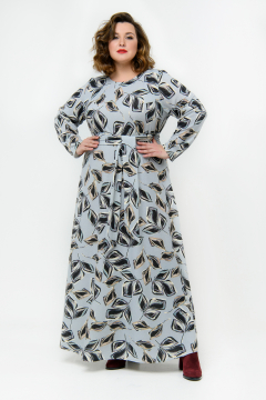 Платье "ЛаТэ" 2318006 (принт нежно-фиолетовый)