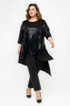 Туника "ЛаТэ" 2320814 (Черный)