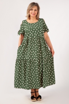 Платье "Анфиса" (Зеленый)