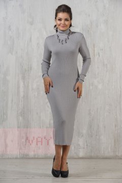Платье женское 2237 (Светло-серый)
