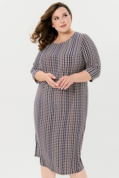 Платье "ЛаТэ" 2512128 (Принт "цепочки")