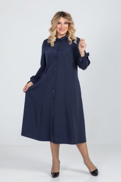 Платье 954 (Темно-синий)