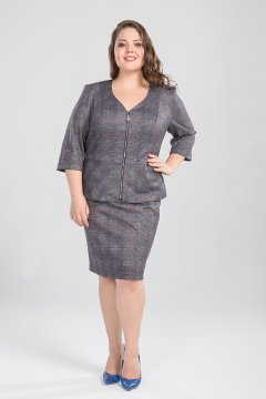 Юбка "Luxury Plus" 923 (Серый)