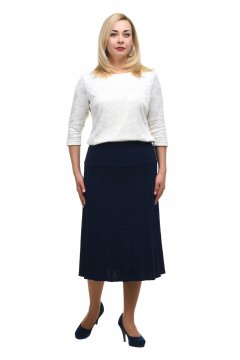 Юбка "Олси" 1814010/2 (Синий темный)