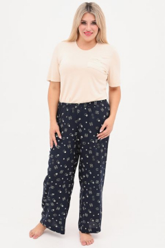 Брюки "Luxury Plus" 854 (Темно-синий)