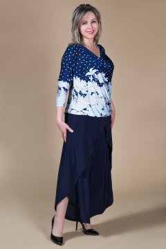 Брюки "Италика" (Темно-синий)