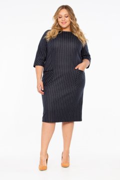 Платье "Лэверн" (Темно-Синий)