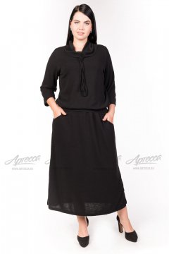 Платье "Артесса" PP27406BLK00 (Черный)