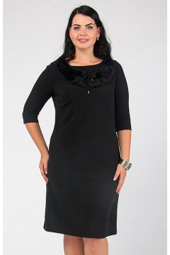 Платье "СКС" 3765 (Чёрный)