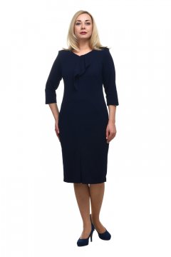 Платье "Олси" 1805023/2 (Синий темный)
