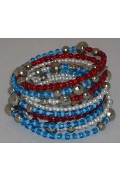 Браслет разноцветный " Русская красавица" (Бисер)