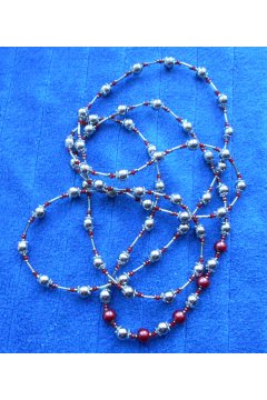 Бусы металлик "Стальные крылья"