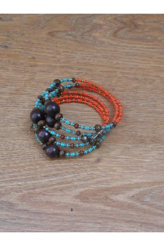 Браслет разноцветный "Веселый день"