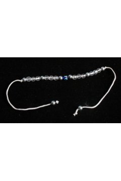 Браслет прозрачный "Счастливый турецкий глаз прозрачный"