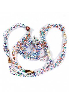 Комплект разноцветный "Цветной поцелуй" (Бисер)