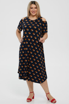 Платье "Luxury Plus" 1216 (Cиний)