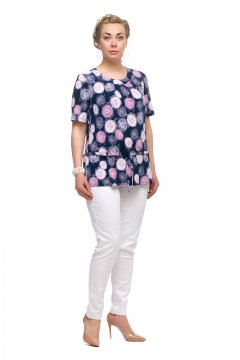 Туника "Олси" 1706029/1 (Розовый)