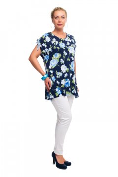 Туника "Олси" 1706039/2 (Цветы)