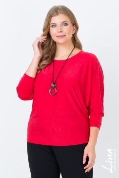 Блуза "Алина" (Красный)