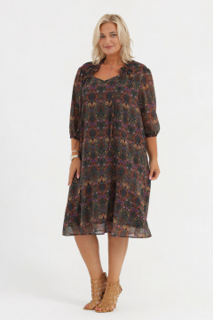 Платье "Августа" (Мультиколор)