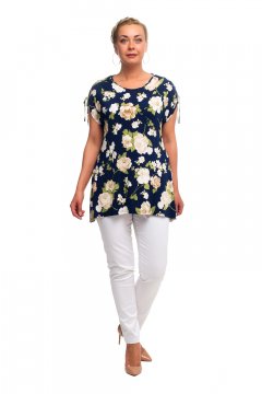 Туника "Олси" 1706039/3 (Цветы)