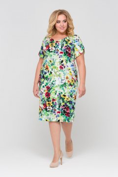 Платье "Флора" (Мультицвет)
