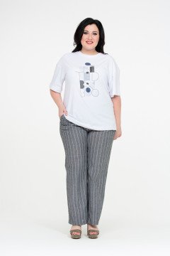 Брюки "Лина" (Серый)