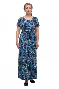 Платье "Олси" 1705047/3 (Синий)