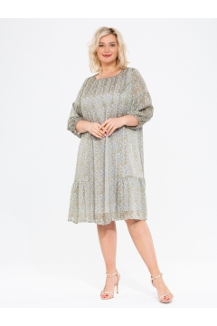 Платье "Фламенко" (Зеленый)