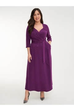 Платье "Олси" 2305001/2 (Фиолетовый)